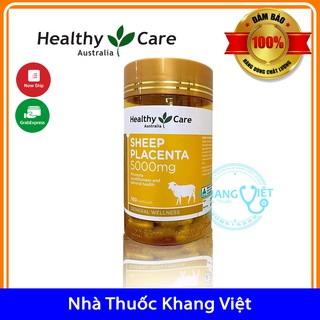 Nhau Thai Cừu [Úc] Sheep Placenta Healthy Care 5000mg - 100 viên