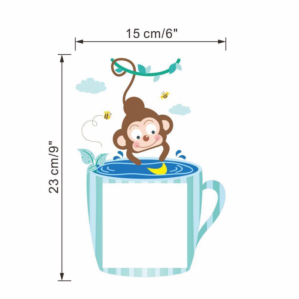 Sticker Dán Tường Hình WTTLE Trang Trí Phòng Cho Bé