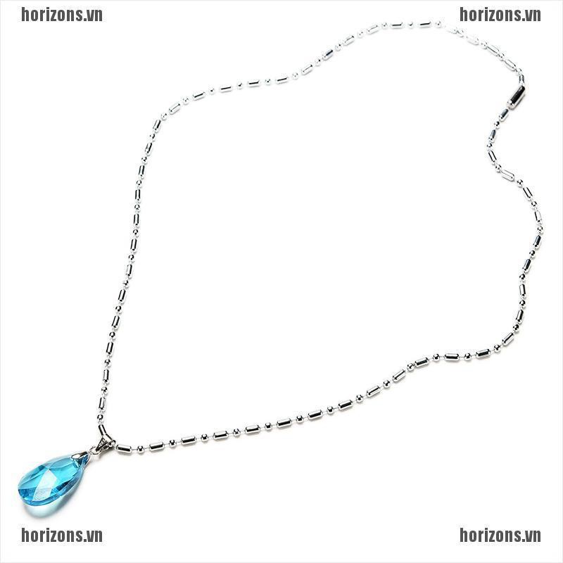 ZA Blue Crystal Necklace Cosplay 1PC New of Anime SAO Sword Art Online Heart of Yui FA