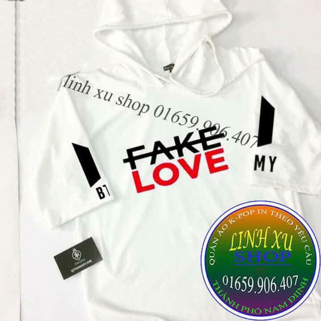 Áo BTS với album mới nhất.