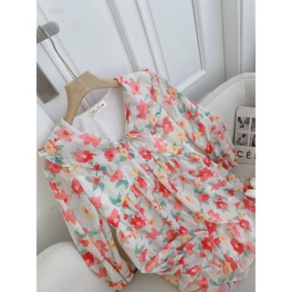ĐẦM BBD HOA SUÔNG TAY PHỒNG