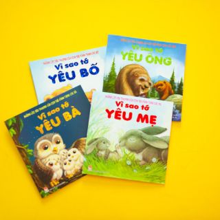 Sách - Vì sao tớ yêu ( Trọn bộ 4 quyển, NXB Kim Đồng )