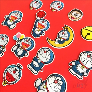Miếng Vá Ủi Thêu Hình Doraemon
