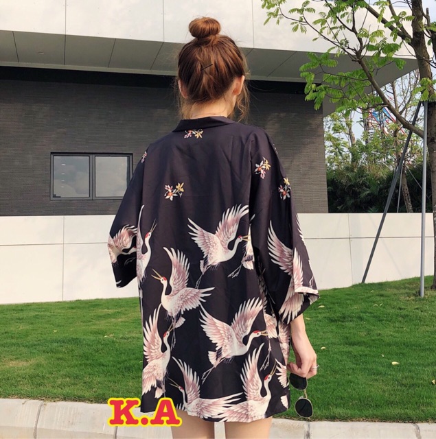 Áo choàng hình hạc | BigBuy360 - bigbuy360.vn
