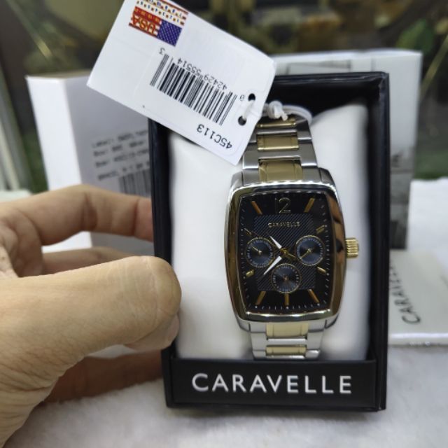 Đồng hồ nam Caravelle New York Bulova xách tay Mỹ