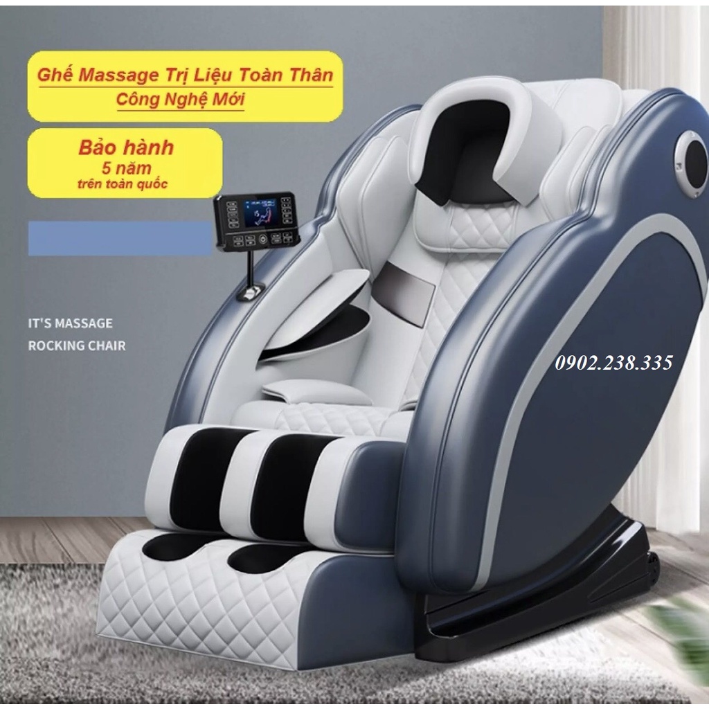 VIP - Ghế Massage Toàn Thân Công Nghệ Mới - Ghế Matxa Toàn Thân Kèm Màn Hình Cảm Ứng Đa Năng