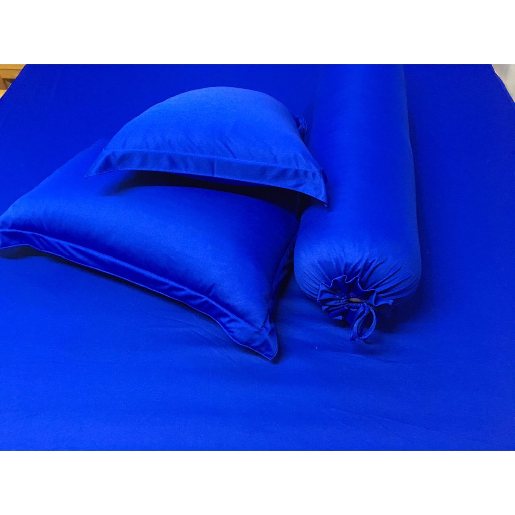 Drap thun hàn- drap giường 1 màu