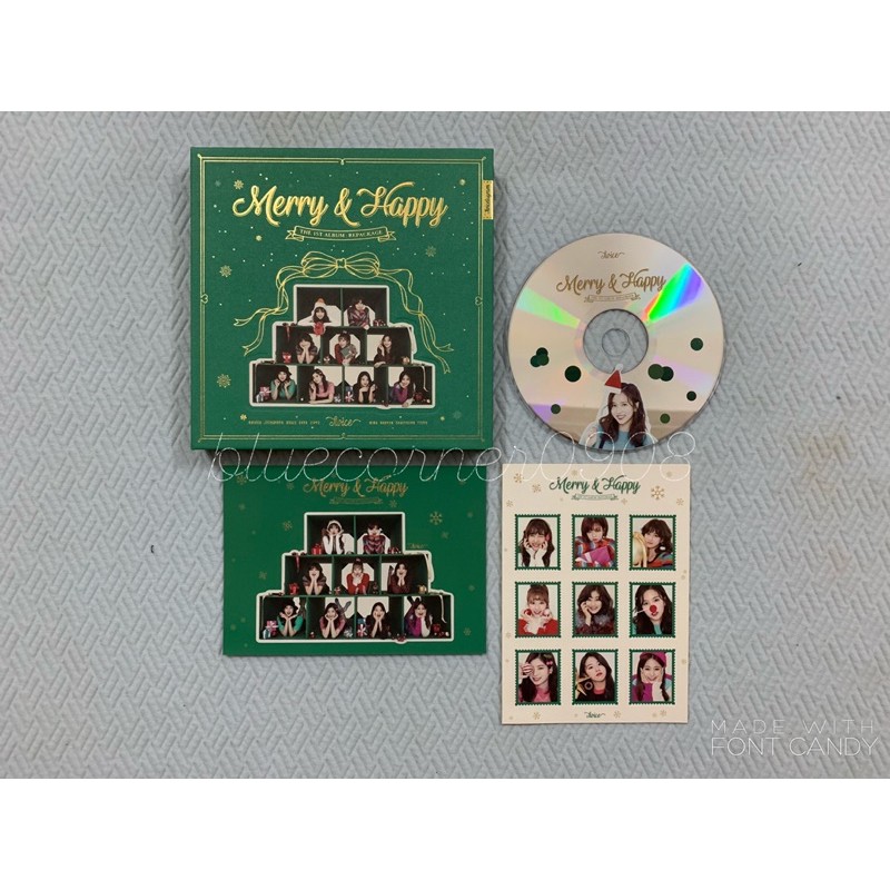 album twice merry and happy m&h