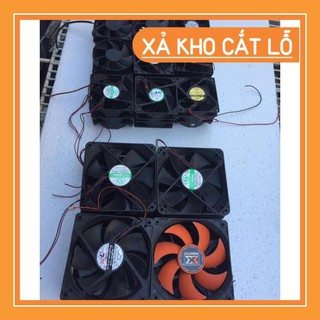 Fan Quạt 8Cm Tản nhiệt Máy tính 8x8x2Cm 2 Mặt Vuông