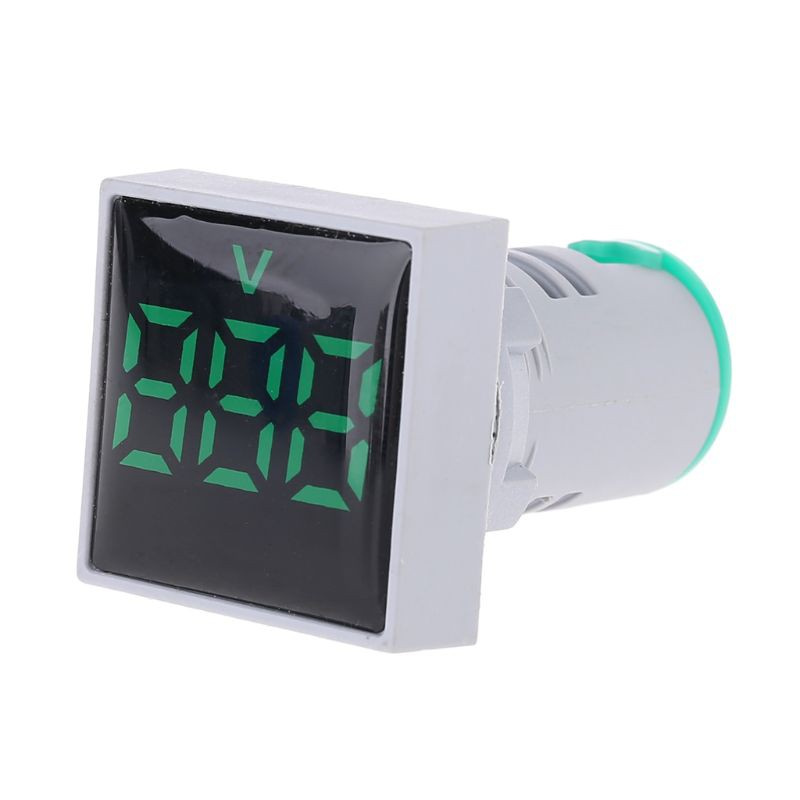 Vôn Kế Kỹ Thuật Số Có Đèn Led 22mm Ac 20-500v