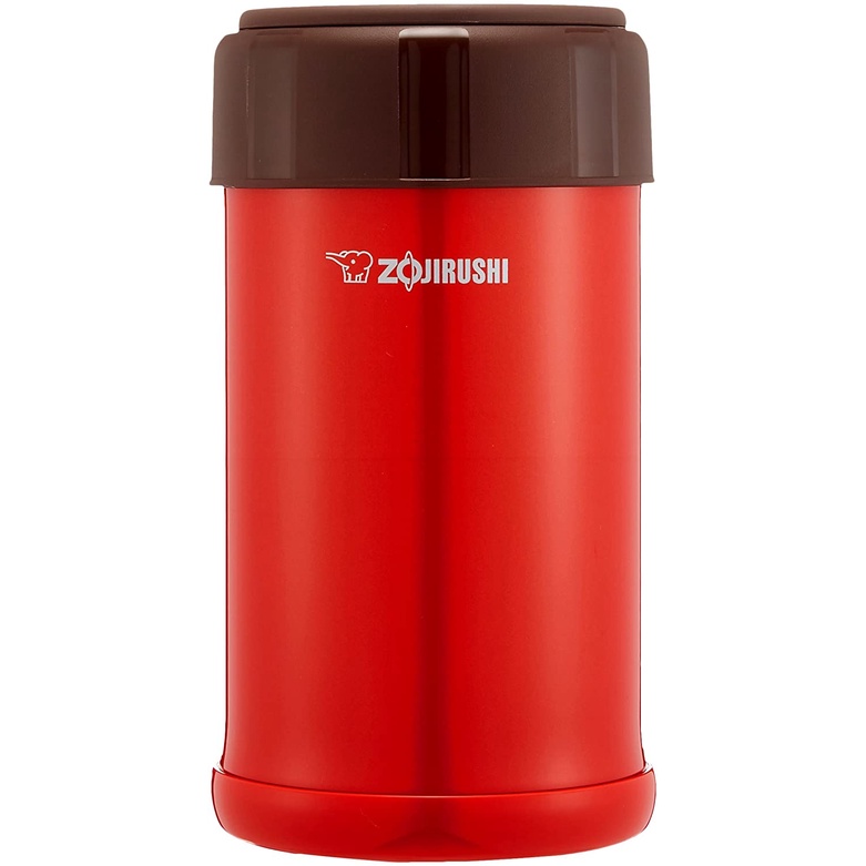 Bình đựng canh, cháo, xúp... Zojirushi 750ml hai màu đỏ, nâu