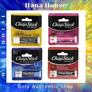 Son dưỡng môi Chapstick hàng Mỹ có màu và không màu hoặc có chống nắng cho môi
