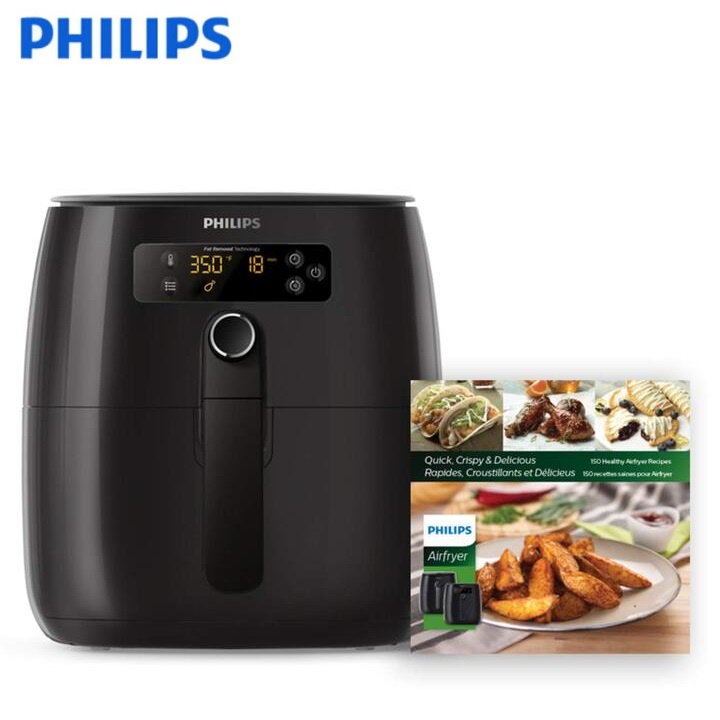 Nồi chiên không dầu điện tử Philips HD9741 - Dung tích 3 Lít - Công suất tối đa 1500W