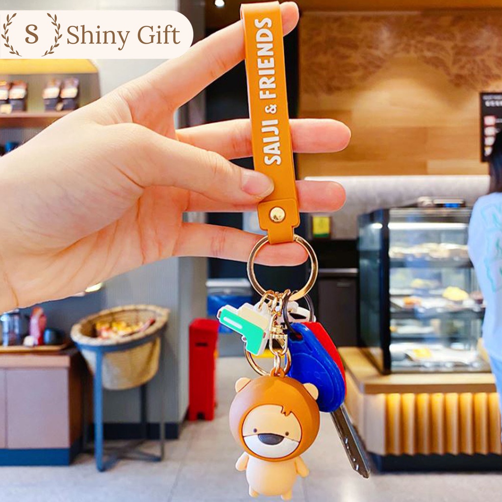 Móc khóa động vật siêu cute hot trend