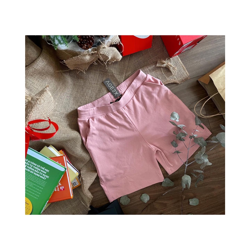 Quần Short Form Boy Gam Màu Pastel, chất thun năng động thoải mái ngày hè