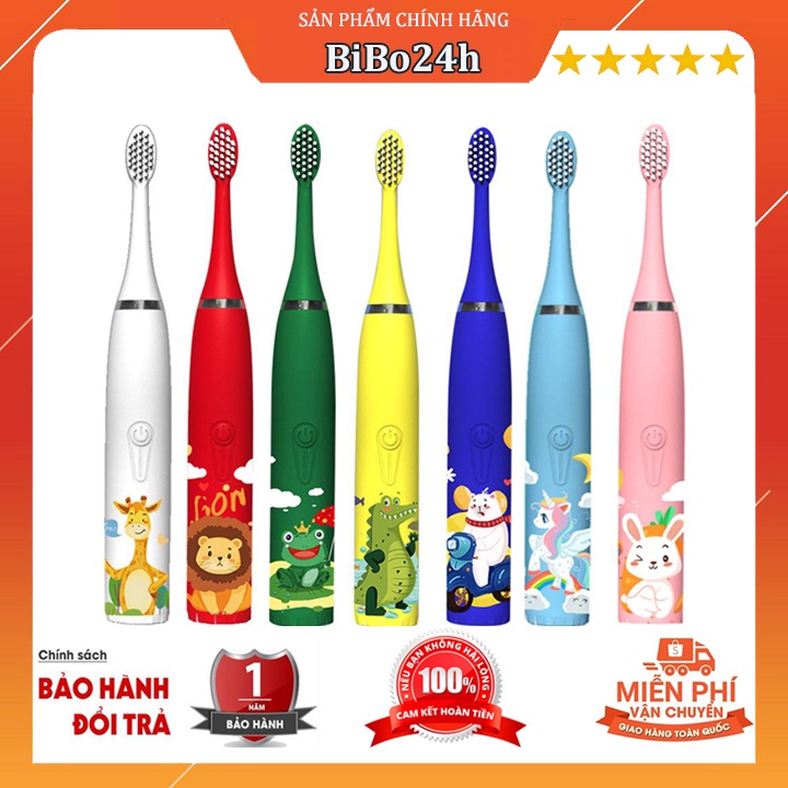 Máy đánh răng an toàn tiện lợi cho bé - Bàn chải điện đánh răng giúp bé chăm sóc toàn diện chính hãng cao cấp