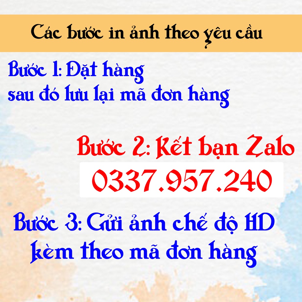 ❤️FREESHIP❤️ Tranh vải treo tường in theo hình khách gửi, thảm decor in theo yêu cầu