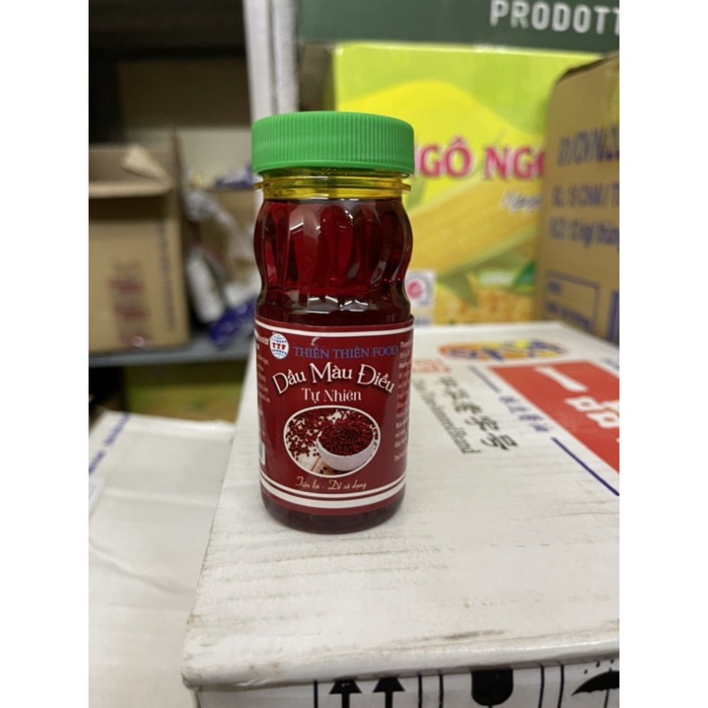 Dầu màu điều tạo màu đỏ tự nhiên