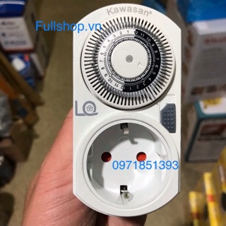 Ổ cắm hẹn giờ, thiết bị hẹn giờ bật tắt thiết bị điện, wifi, tưới cây tự động...kawasan TG14E
