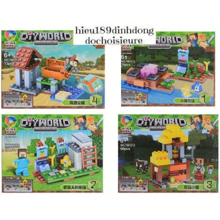 Lắp ráp xếp hình 7212 : trang trại