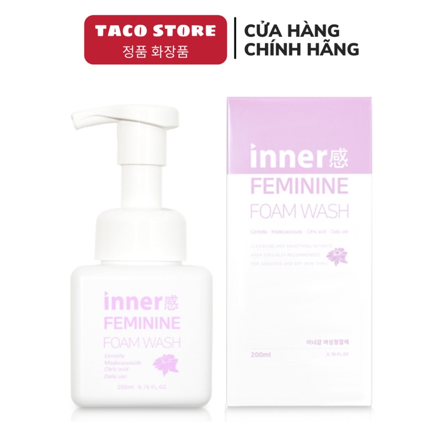 Dung Dịch Vệ Sinh Inner Feminine Foam Wash Hàn Quốc