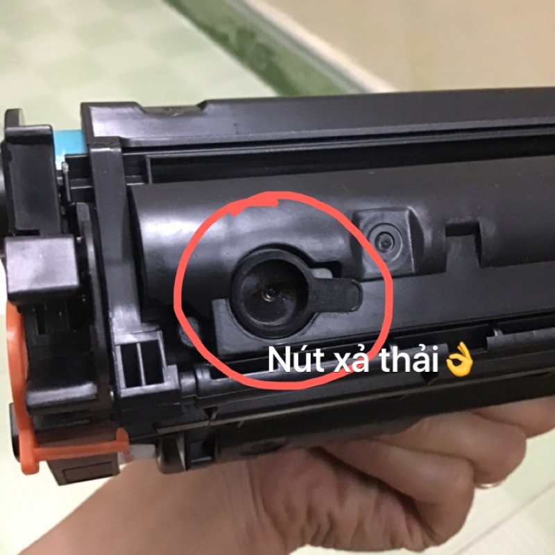 (CÓ NÚT ĐỔ MỰC -XẢ THẢI) Hộp mực 49A/53A dùng cho HP Laserjet 1160/ 1320/ 3390/ 3392/ Canon LBP 3300/ 3360