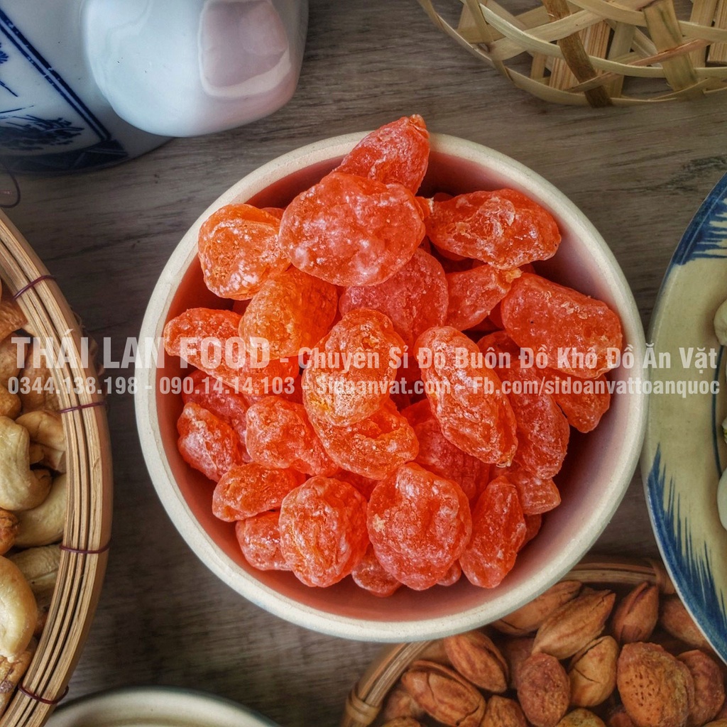 Xí Muội Mơ ( Đào ) Đà Lạt Lon 500gr