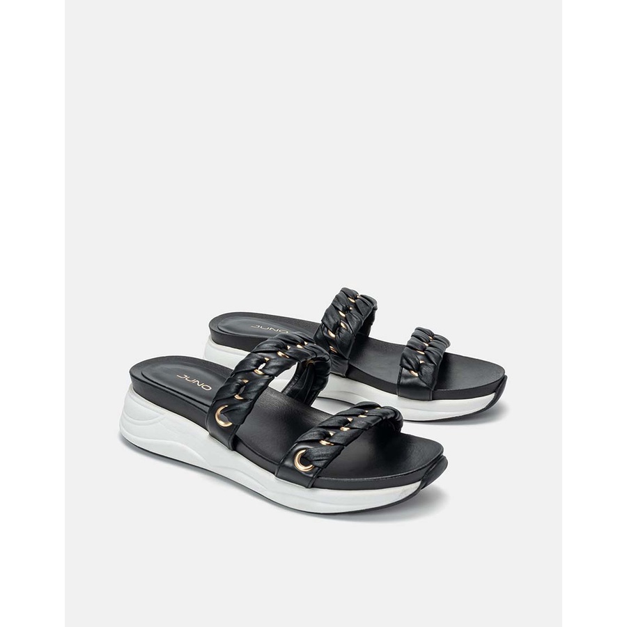 JUNO - Giày Sandal Đế Thể Thao Đan Khoen Trang Trí - SD05068