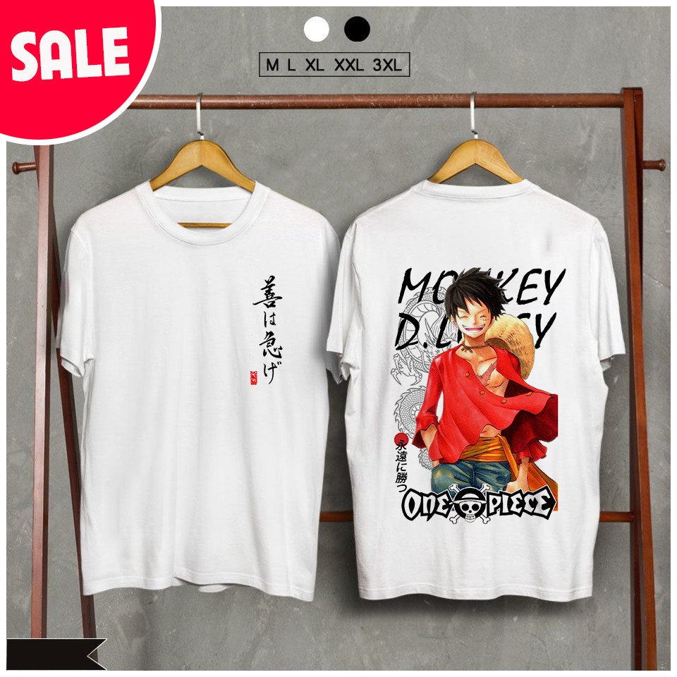🔥HOT🔥 ⚡ FLASH SALE ⚡Áo thun Unisex | Áo One Piece đẹp giá rẻ thời trang nam nữ unisex sỉ toàn quốc