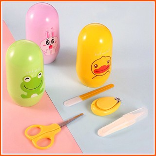 Bộ bấm và cắt móng tay an toàn cho trẻ sơ sinh hình viên nhộng