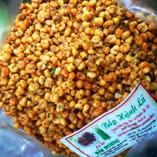 500g Bắp rim mắm hành (ngô nếp sấy hành)