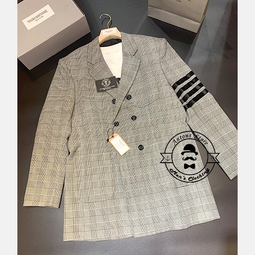 Vest Thom Browne Caro 4 Vạch Đen