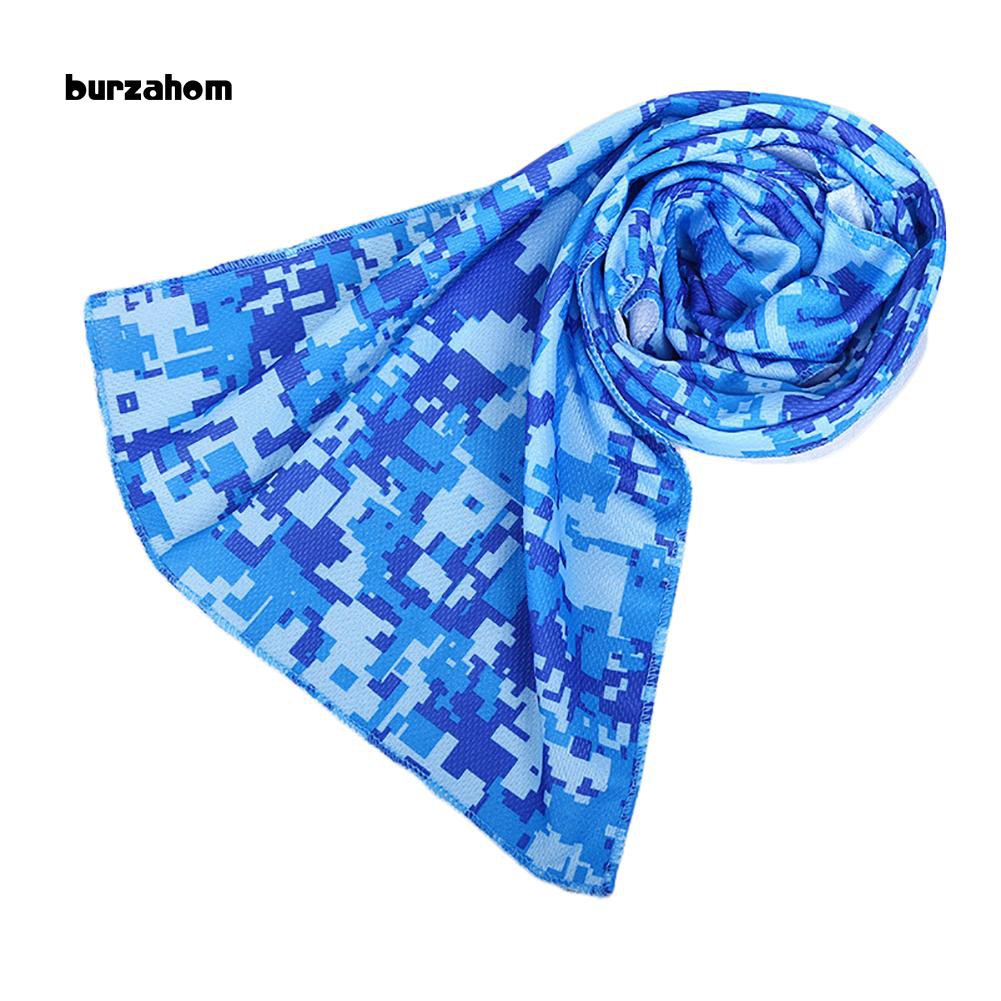 Bur Khăn Tắm Thể Thao Họa Tiết Rằn Ri Cách Nhiệt Thời Trang Mùa Hè