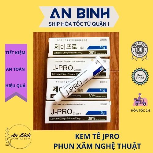 (Q1-HCM) Kem hỗ trợ XĂM thẩm mỹ JPRO 39.9% Hàn Quốc