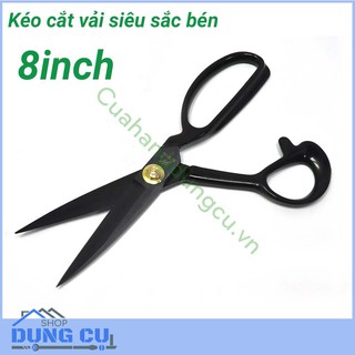 Kéo cắt vải thợ may 8inch lưỡi thép cao cấp