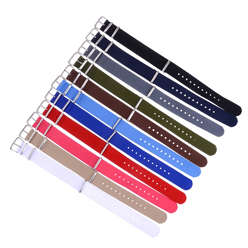 Dây Đồng Hồ Thay Thế Bằng nylon Kích Thước 18mm 20mm