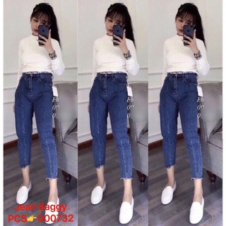 Quần baggy jean