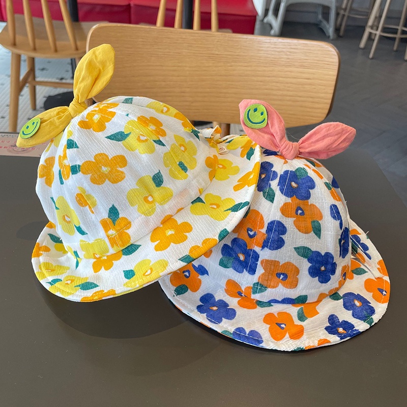 Nón Tai Bèo Mỏng Thoáng Khí Dễ Thương Cho Bé Sơ Sinh