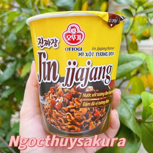 MÌ JIN TƯƠNG ĐEN OTTOGI LY 70G