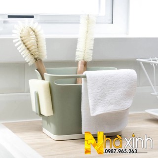 Khay đựng giẻ bồn rửa / Lọ đựng bồn rửa chén
