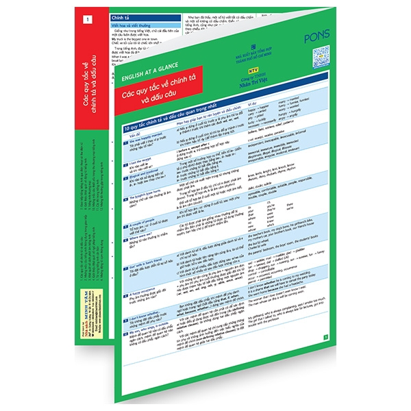 Sách - (1) English At A Glance - Các Quy Tắc Về Chính Tả Và Dấu Câu