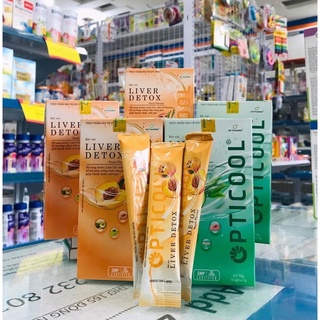 Bột Sủi Thanh Nhiệt OPTICOOL LIVER DETOX  Làm Mát Cơ Thể, Tăng Cường Chức Năng Gan.