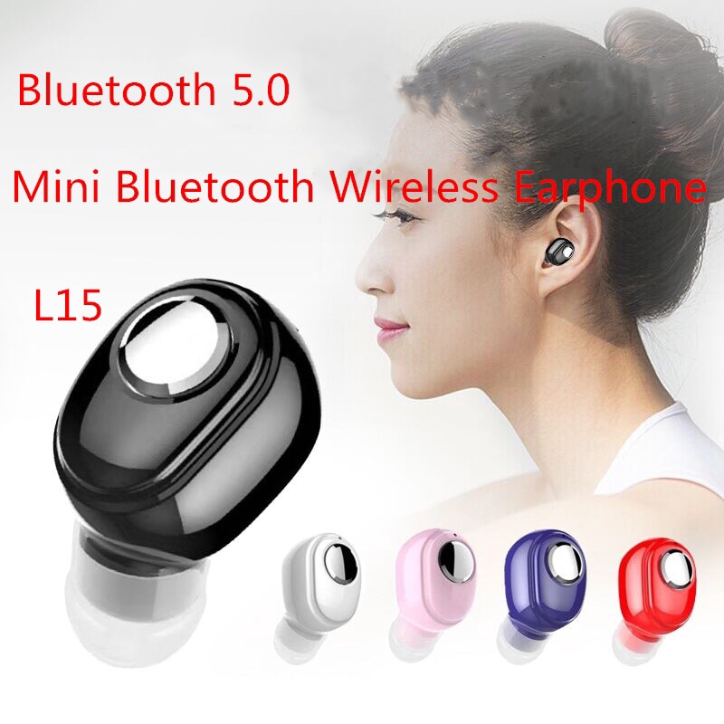 Tai Nghe Nhét Tai Không Dây Kết Nối Bluetooth 5.0 Cho Samsung Huawei Xiaomi Android