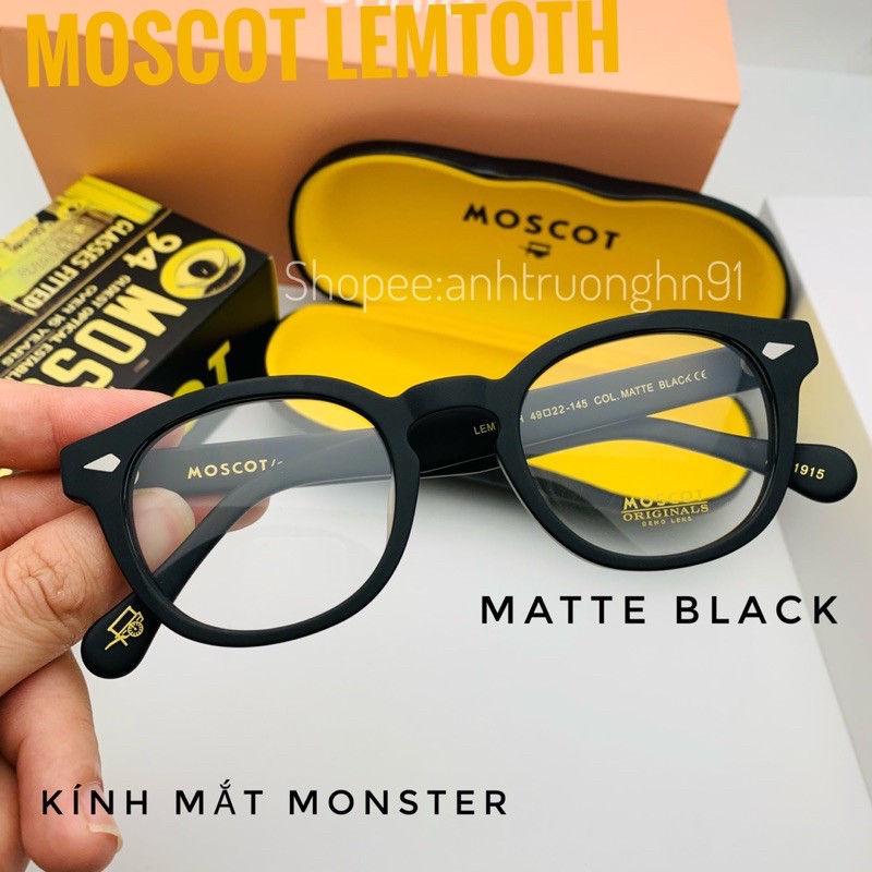 Kính MOSCOT LEMTOTH Size 49 Siêu Đẹp