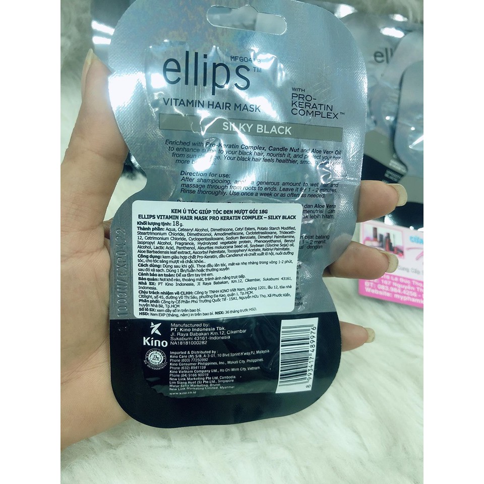 Kem ủ Tóc Ellips Vitamin Hair Mask 1 gói lẻ | BigBuy360 - bigbuy360.vn