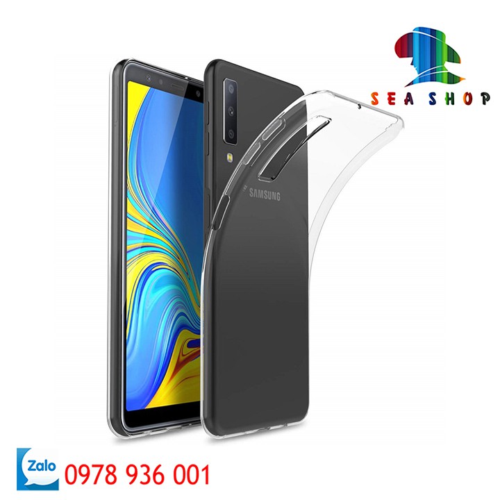 Ốp lưng Samsung Galaxy A7 2018 - A750 silicon trong suốt