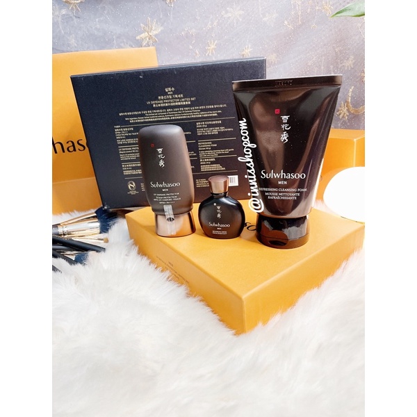 Kem Chống Nắng dành cho nam Sulwhasoo Men Relaxing UV Protector special set