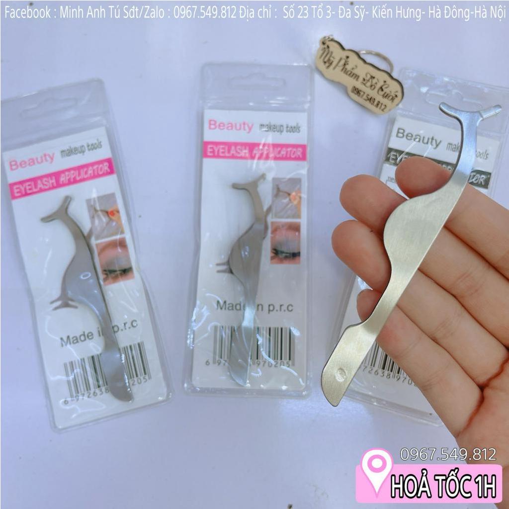 Nhíp Gắp Mi Giả Eyelash Applicator Nhíp Càng Cua Không Han Gỉ [Hàng Loại 1]