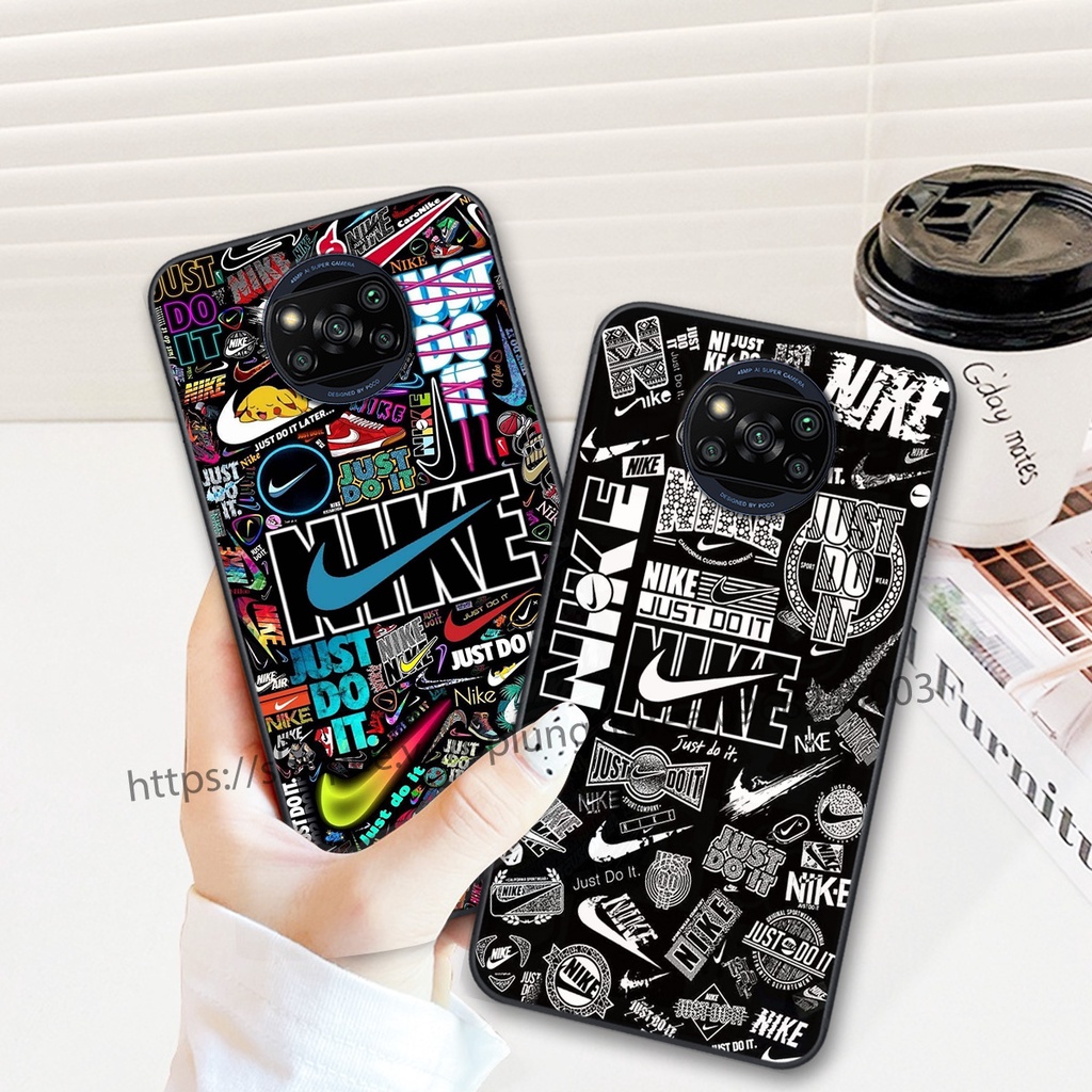 Ốp lưng Xiaomi Poco X3 / X3 Pro in hình thương hiệu thời trang đa sắc cá tính.