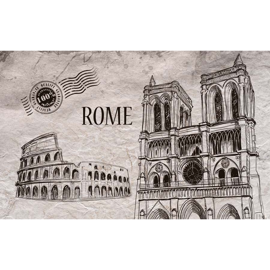 Tranh dán tường vải lụa 3D giành cho Quán Cafe, Trà Sữa, Trang Trí Cửa Hàng